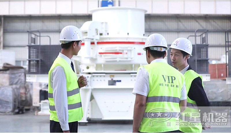 客戶(hù)來(lái)廠(chǎng)考察人工制砂機(jī)設(shè)備 客戶(hù)來(lái)廠(chǎng)考察人工制砂機(jī)設(shè)備