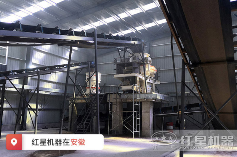 安裝環(huán)保制砂機現(xiàn)場 安裝環(huán)保制砂機現(xiàn)場