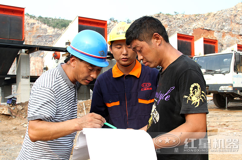 現(xiàn)場指導設備的安裝、調試