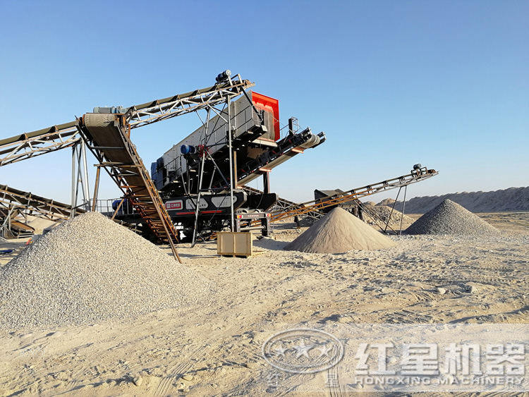 機(jī)制砂用戶現(xiàn)場(chǎng)，多個(gè)現(xiàn)場(chǎng)可提供就近安排參觀