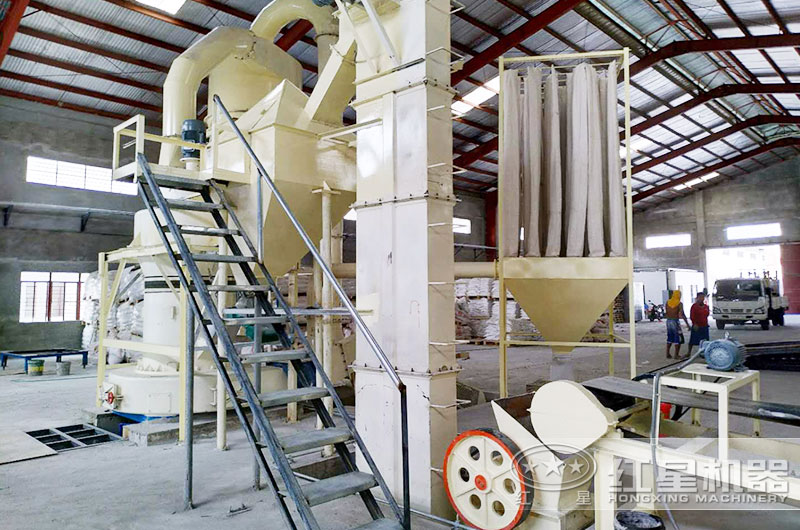 磨粉用戶生產(chǎn)現(xiàn)場，能夠滿足多種規(guī)格磨粉使用