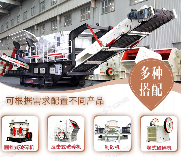 多種搭配可選，還可讓廠家設(shè)計搭配生產(chǎn)設(shè)備