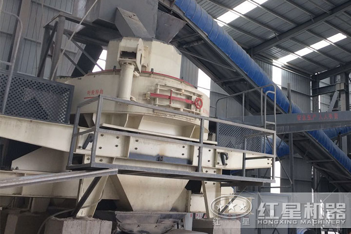 制砂機作業(yè)現場