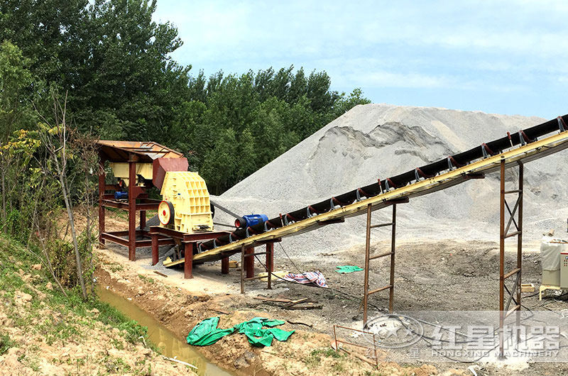 錘破可自成一條線，省去一級二級破碎過程