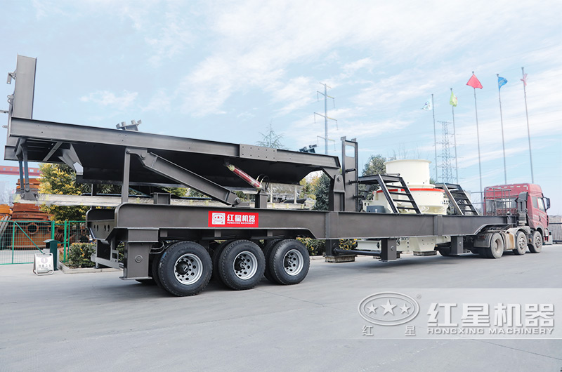 移動式鵝卵石制沙機(jī)